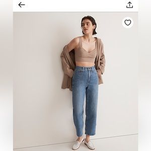 Madewell Petite The Perfect Vintage Wide Leg Crop Jean